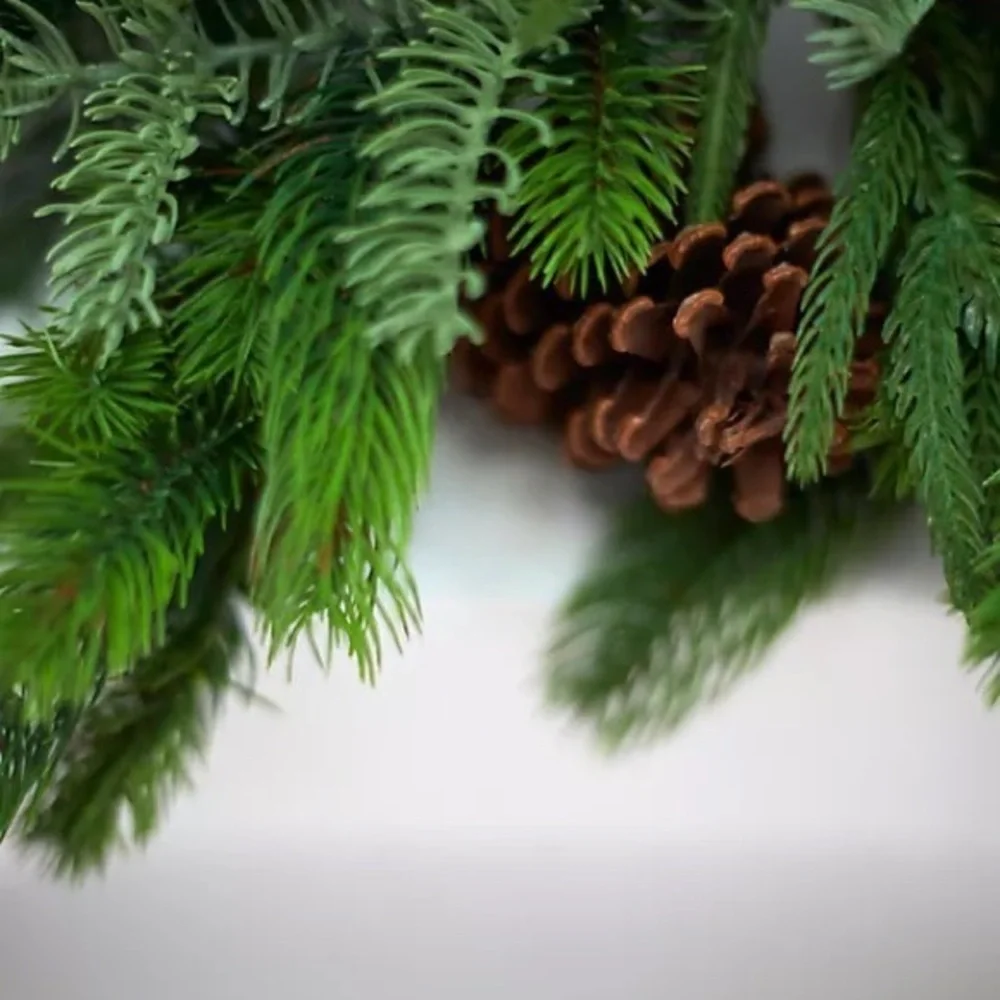 Anthropologie Terrain Faux Evergreen Swag